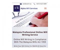 Alpha Online Will Writing Malaysia