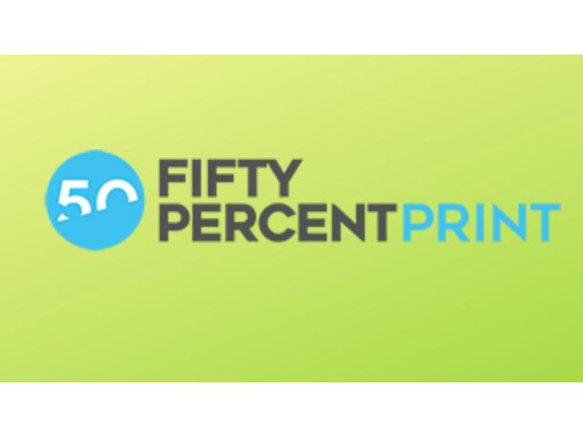 50 Percent print Company